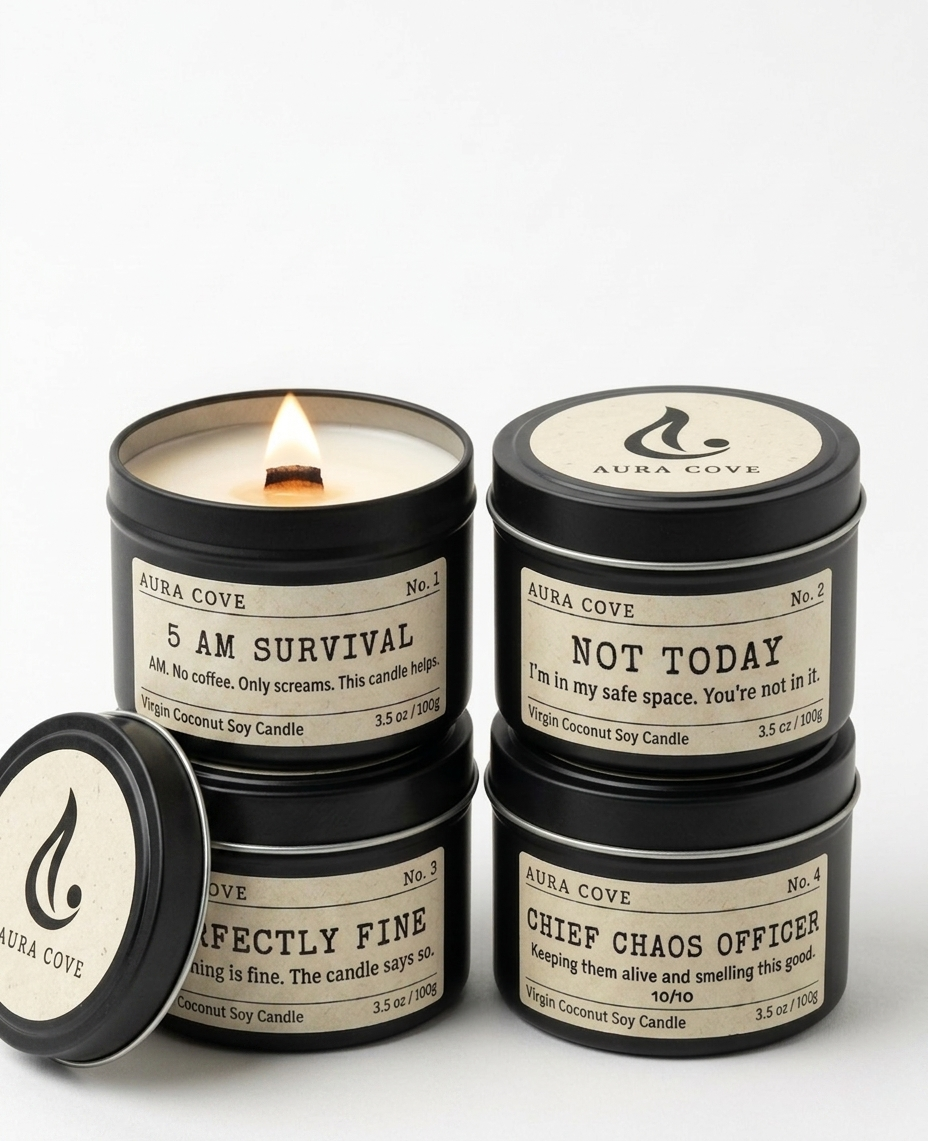 5 AM SURVIVAL — The Chaos Lab Candle | 3.5 oz