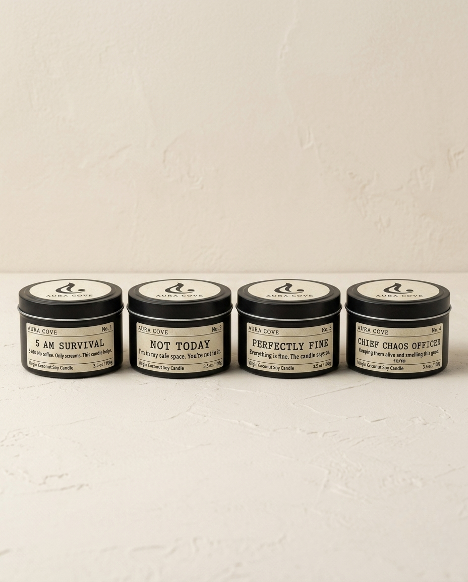 THE SURVIVAL KIT — The Chaos Lab Complete Set | All 4 Candles