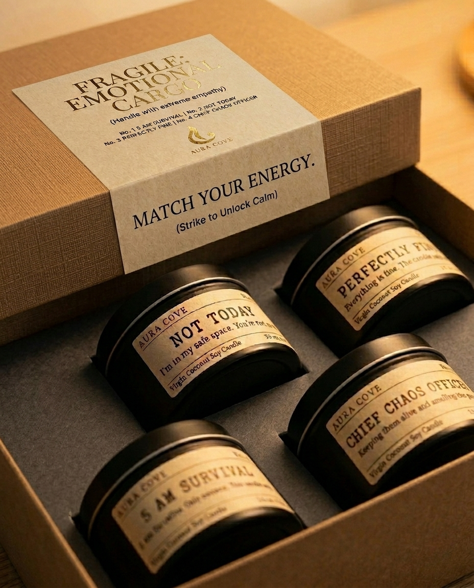 THE SURVIVAL KIT — The Chaos Lab Complete Set | All 4 Candles