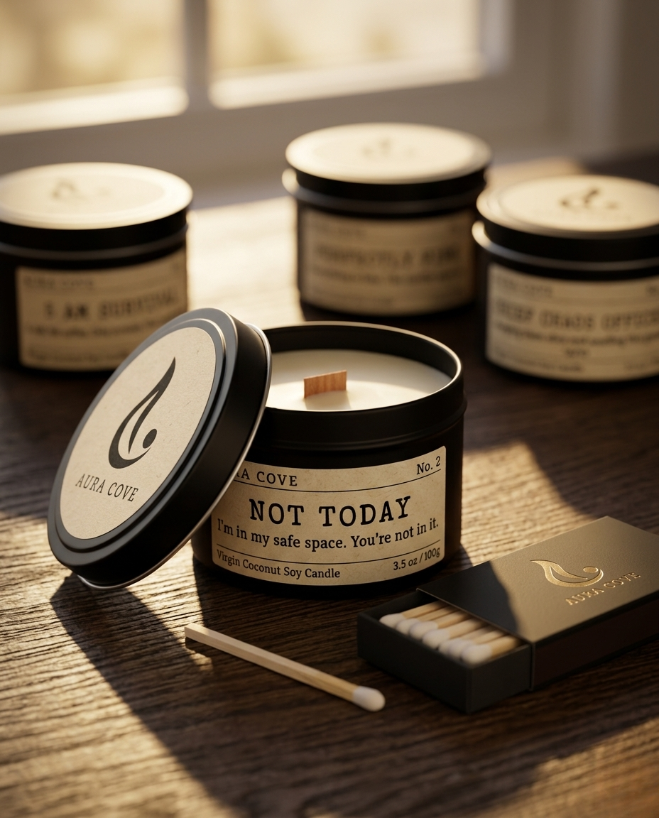 THE SURVIVAL KIT — The Chaos Lab Complete Set | All 4 Candles