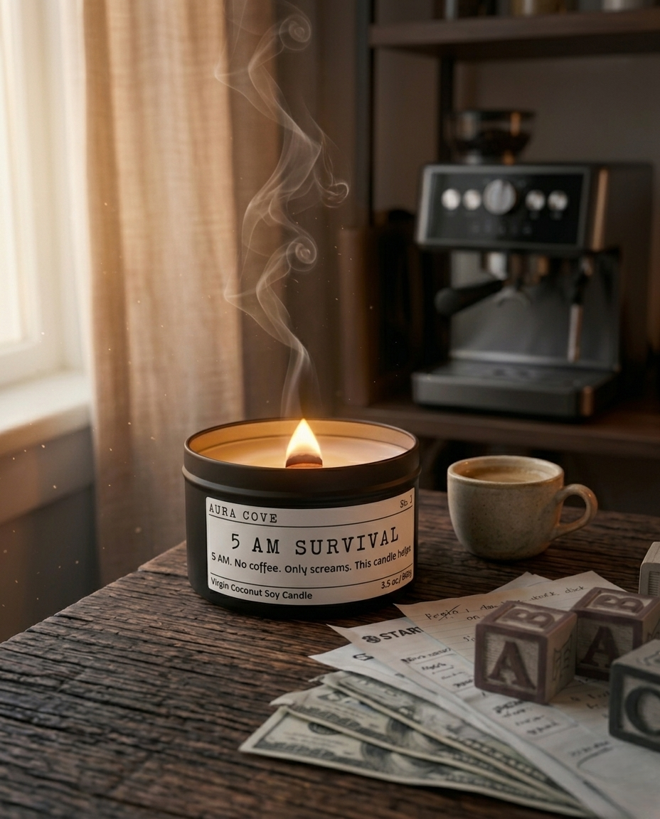 5 AM SURVIVAL — The Chaos Lab Candle | 3.5 oz