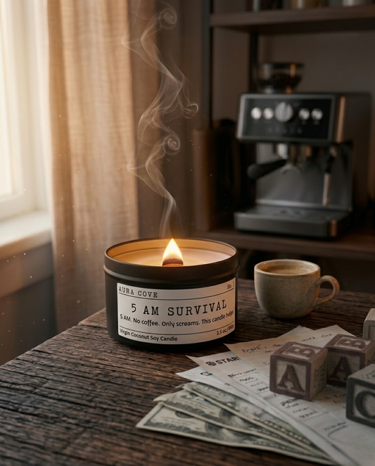 5 AM SURVIVAL — The Chaos Lab Candle | 3.5 oz