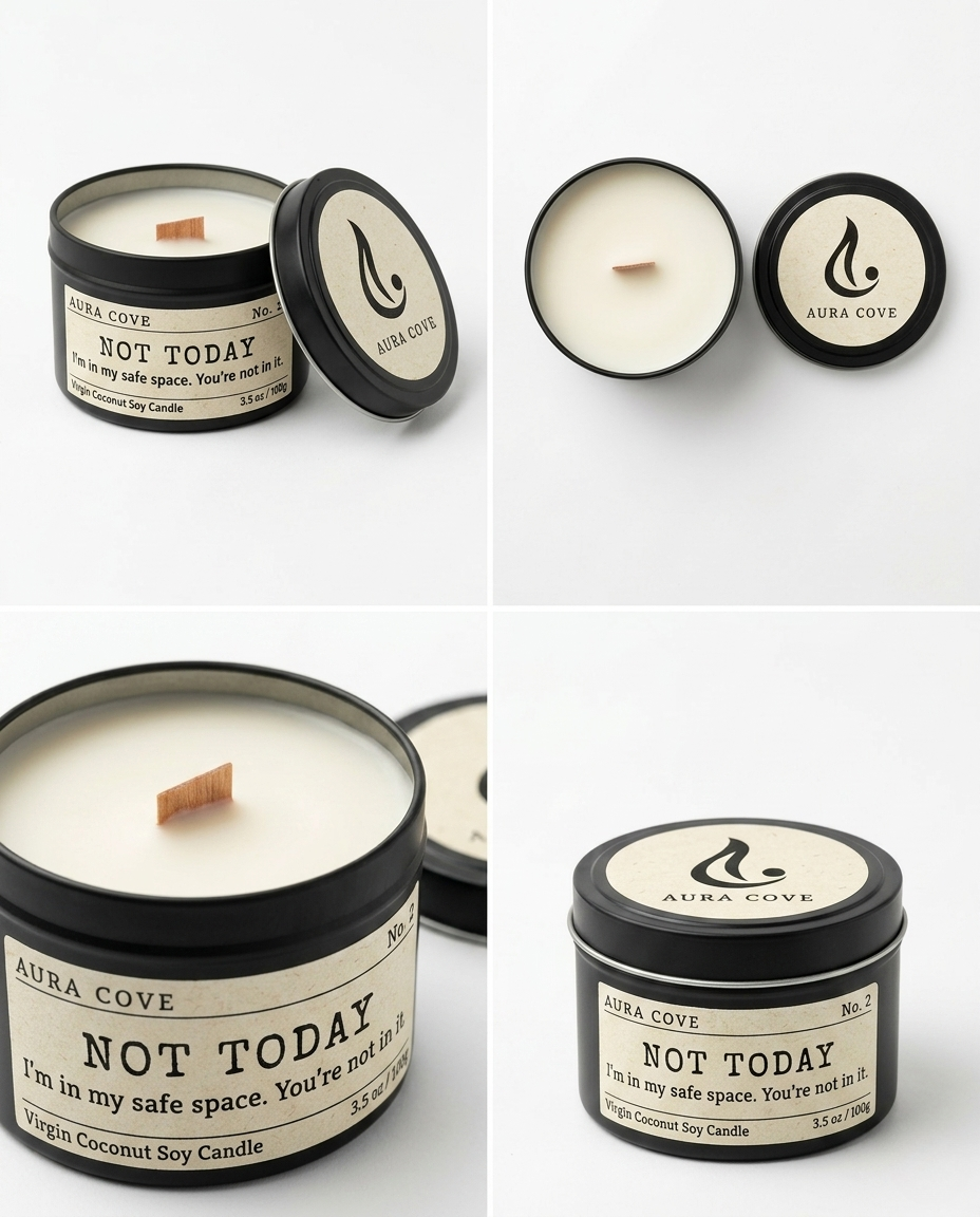 NOT TODAY — The Chaos Lab Candle | 3.5 oz
