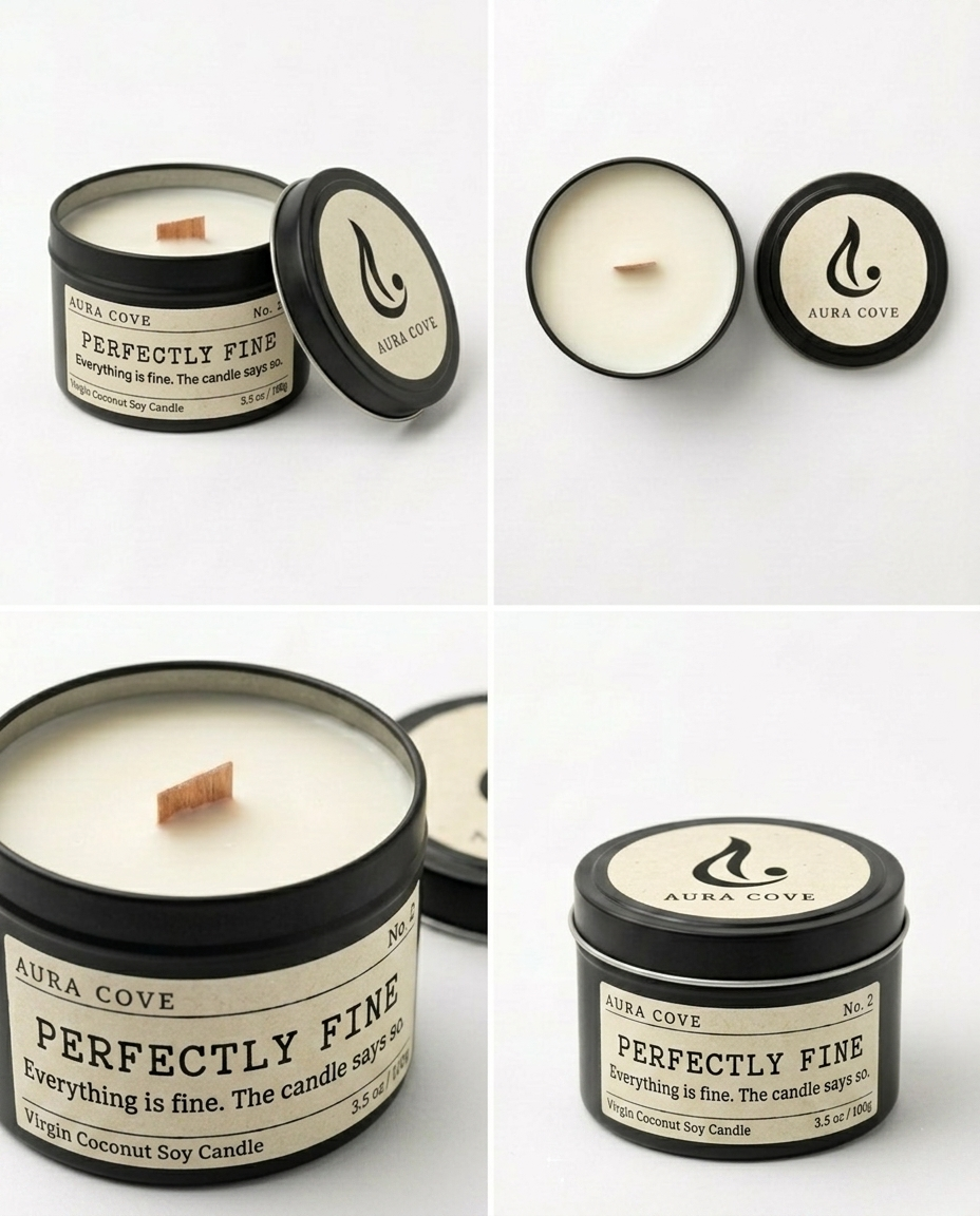 PERFECTLY FINE — The Chaos Lab Candle | 3.5 oz