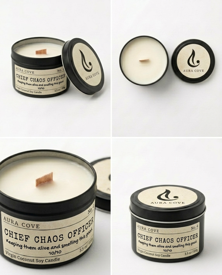 CHIEF CHAOS OFFICER (CCO) — The Chaos Lab Candle | 3.5 oz